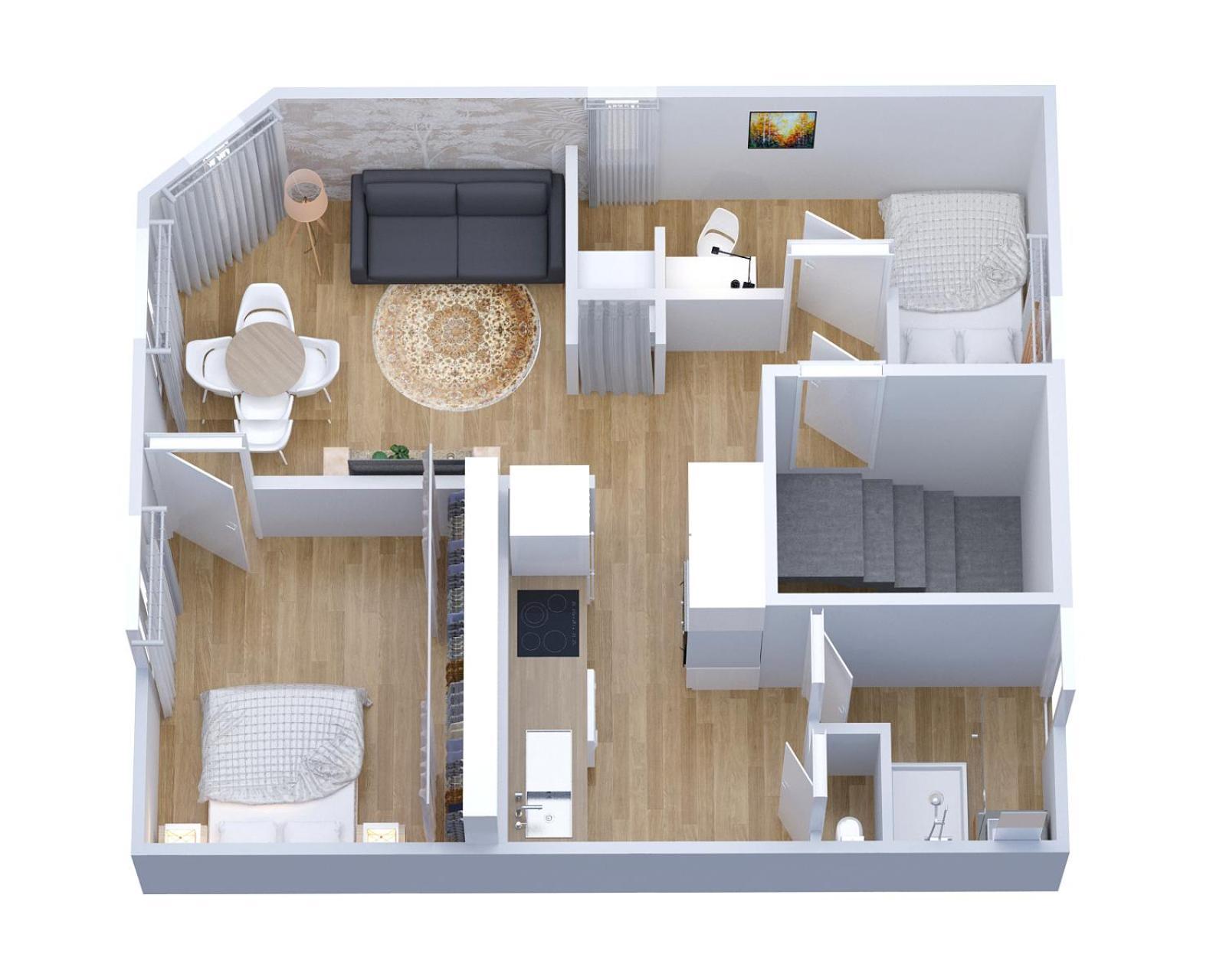 Le Havre - Quartier Des Docks Au Calme - Appartement T3 Entierement Renove Esterno foto