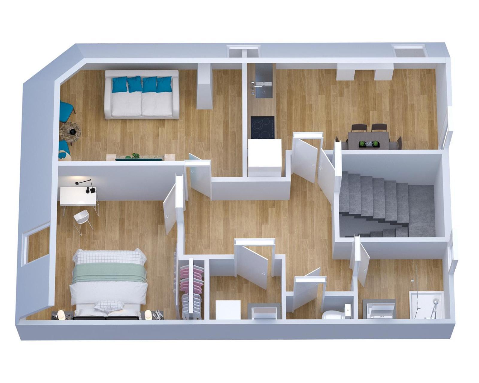 Le Havre - Quartier Des Docks Au Calme - Appartement T3 Entierement Renove Esterno foto
