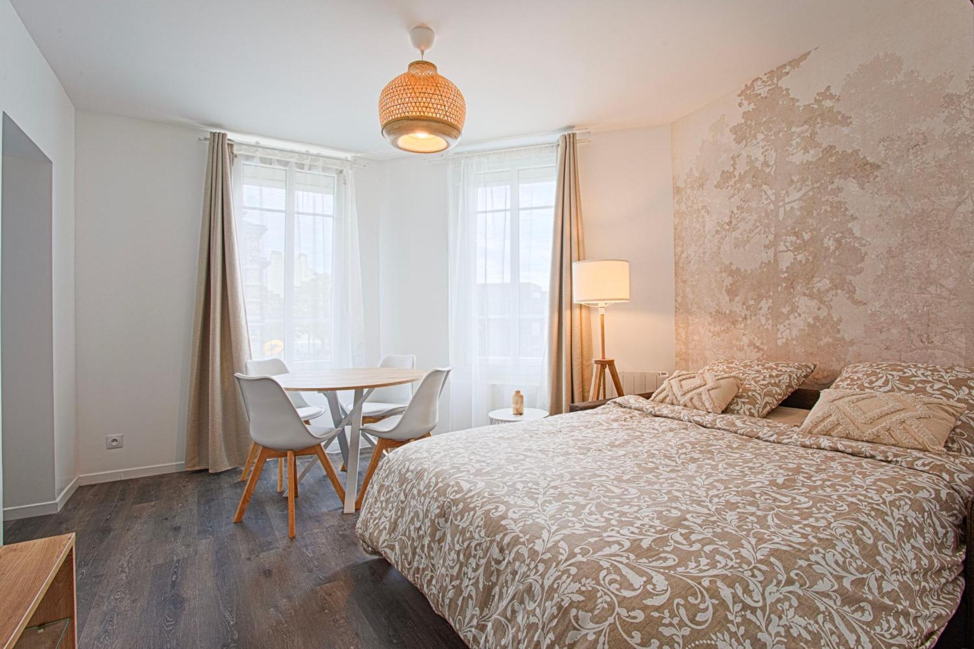Le Havre - Quartier Des Docks Au Calme - Appartement T3 Entierement Renove Esterno foto