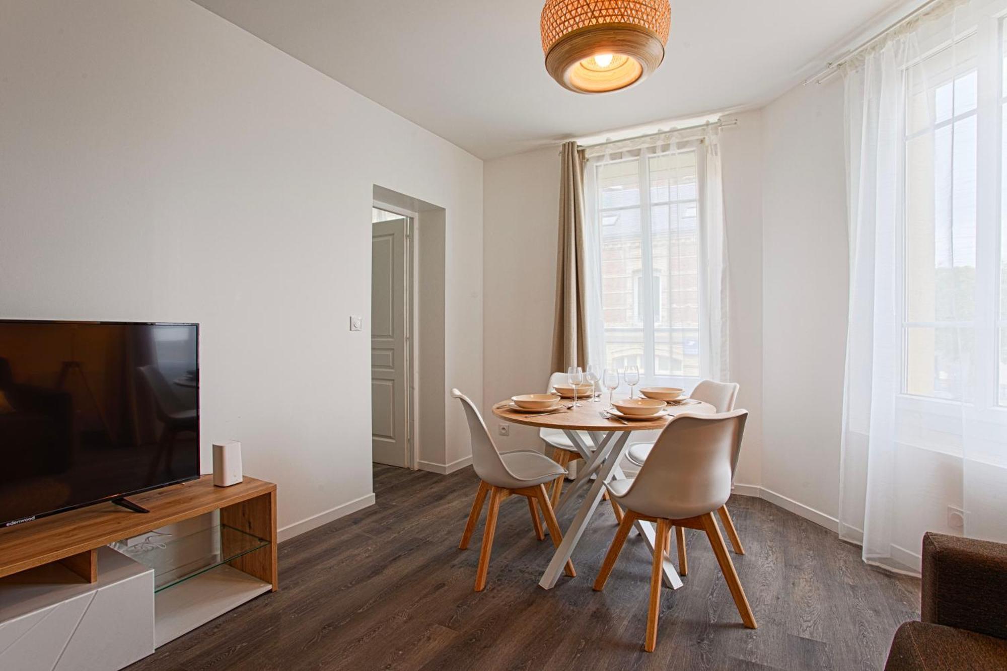 Le Havre - Quartier Des Docks Au Calme - Appartement T3 Entierement Renove Esterno foto